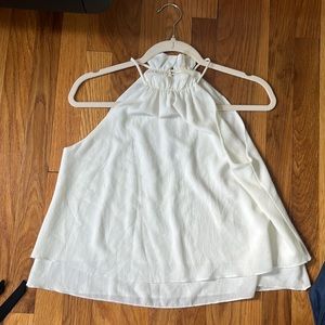 NWT white & black tanks